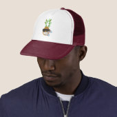 Casquette de baseball fraîche d'ananas (En situation)