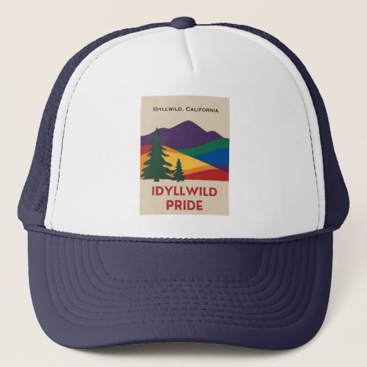 Casquette de baseball Idyllwild Pride (Devant)