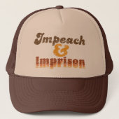 Casquette de baseball -- Impeachment et emprisonne (Devant)