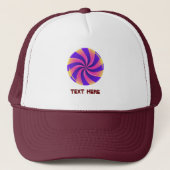Casquette de baseball imprimée avec l'image de bon (Devant)