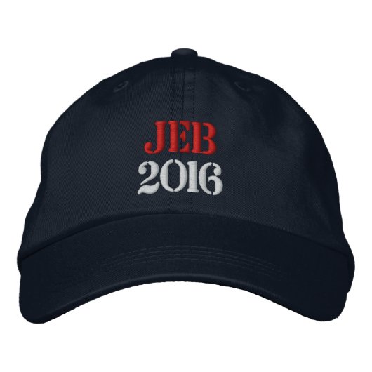 Casquette de baseball JEB 2016 (Devant)