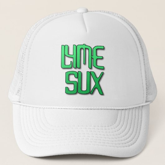 Casquette de baseball Lyme Disease Sux (Devant)