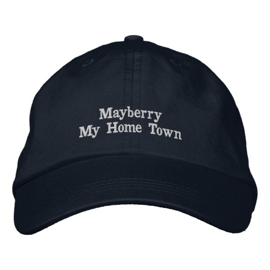 Casquette de baseball - Mayberry My Home Town (Devant)