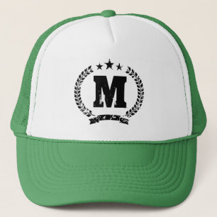 Casquette de baseball monogramme personnalisé   ca