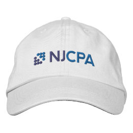 Casquette de baseball NJCPA - Blanc