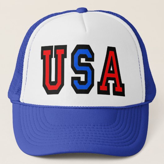 Casquette de baseball patriotique des Etats-Unis (Devant)
