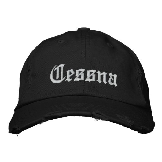 Casquette de baseball personnalisé - CESSNA (Devant)
