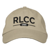 Casquette de baseball RLCC brodé (Devant)