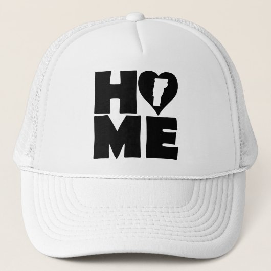 Casquette de baseball Trucker Hat de l'État du Ver (Devant)