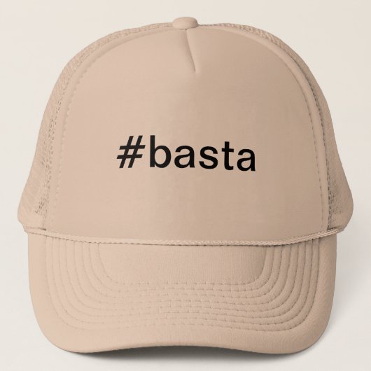 Casquette de #basta (Devant)