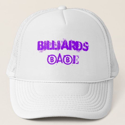 Casquette de bébé de billards (Devant)