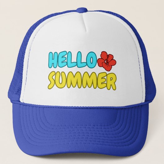 Casquette de bienvenue de l'été (Devant)