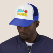 Casquette de bienvenue de l'été (En situation)