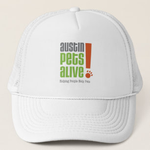 Casquette de blanc de logo d'APA