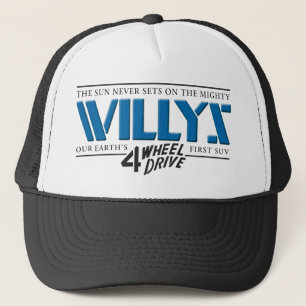 Casquette de bleu de Willys 4WD