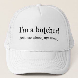 Casquette de boucher
