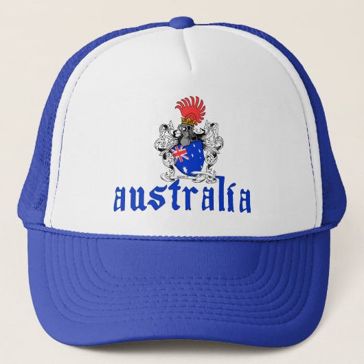 Casquette de bouclier de l'Australie (Devant)