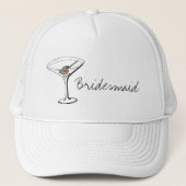 Casquette de Bridesmaid (Devant)