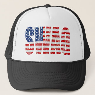 Casquette de BUTIN de drapeau des USA (affligé)