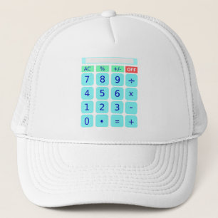 Casquette de calculatrice