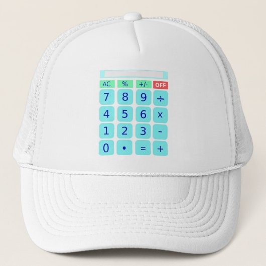 Casquette de calculatrice (Devant)