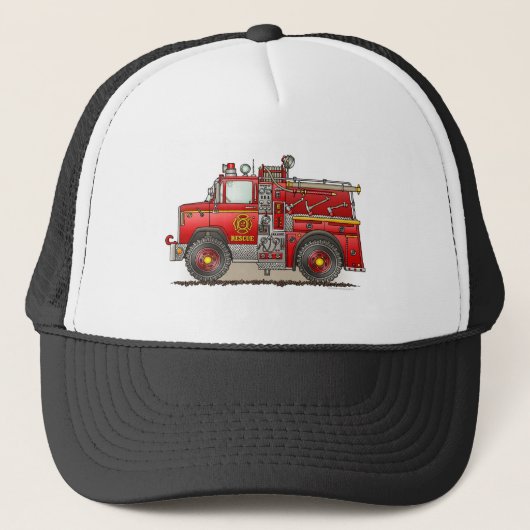 Casquette de camion de délivrance d'ouvrier chargé (Devant)