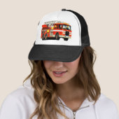 Casquette de camion de pompiers (En situation)