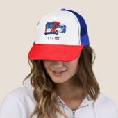 Casquette de camionneur 8-bit TRAX Train (En situation)