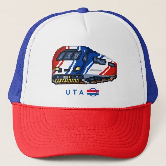 Casquette de camionneur 8 bits FrontRunner (Devant)