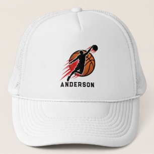 Casquette de camionneur à ailes de basket-ball per