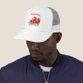 Casquette de camionneur à grenade (En situation)