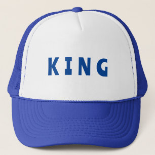 Casquette de camionneur à texte personnalisé Hat K