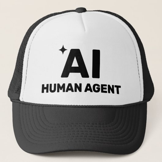 Casquette de camionneur AI Human Agent™ (Devant)