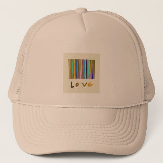 Casquette de camionneur avec "amour"