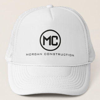 Casquette de camionneur avec logo d'entreprise per