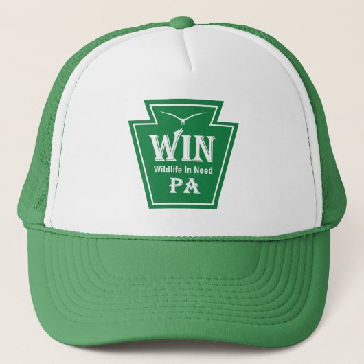 Casquette de camionneur avec logo WIN (Devant)