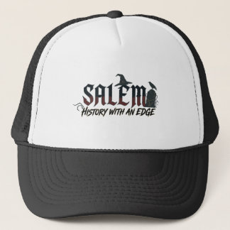 Casquette de camionneur avec patch en cuir personn