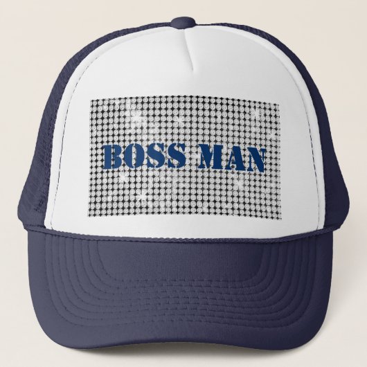 Casquette de camionneur Boss Man (Devant)