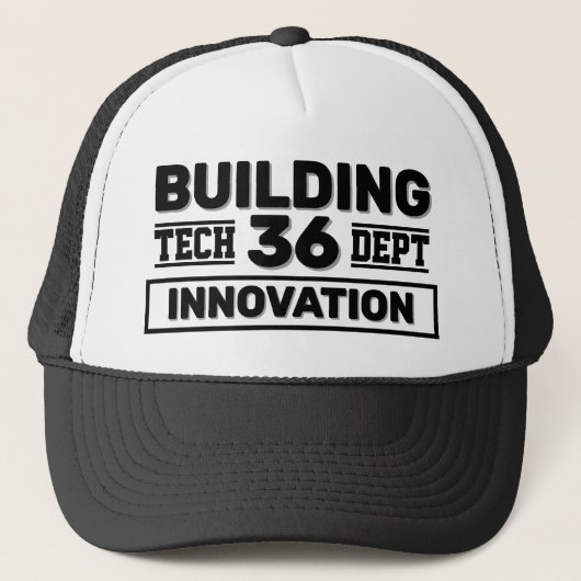 Casquette de camionneur Building 36™ (Devant)