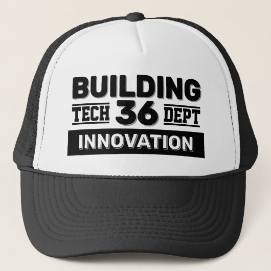 Casquette de camionneur Building 36™ (Devant)