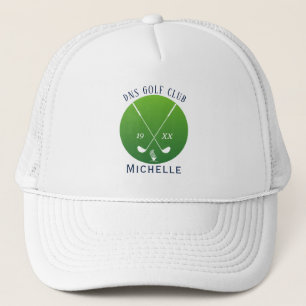 Casquette de camionneur classique au nom de club d