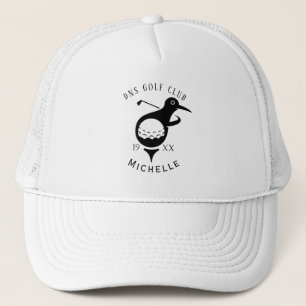 Casquette de camionneur classique avec nom de club