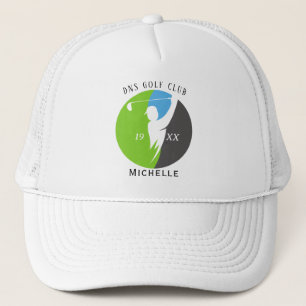 Casquette de camionneur classique avec nom de club