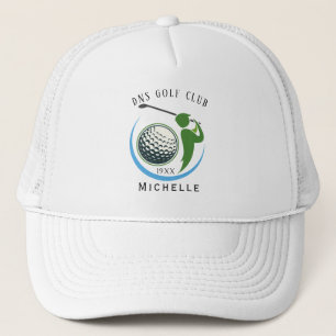 Casquette de camionneur classique avec nom de club