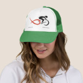 Casquette de camionneur d'AIDS/LifeCycle (En situation)