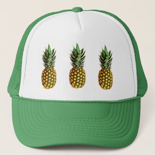 Casquette de camionneur d'ananas (Devant)