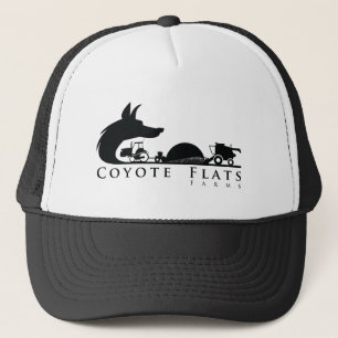Casquette de camionneur d'appartements de coyote