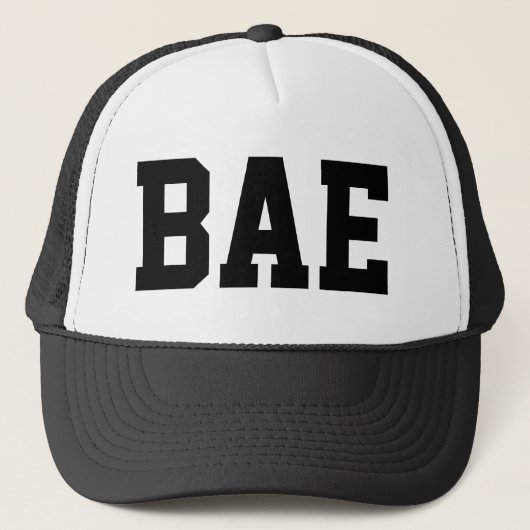 Casquette de camionneur de BAE (Devant)
