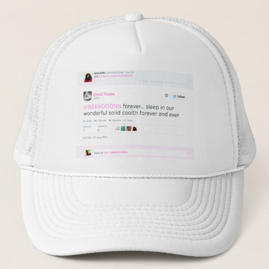 Casquette de camionneur de Bakkoon (Devant)