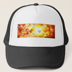 Casquette de camionneur de bannière d'ATOME
